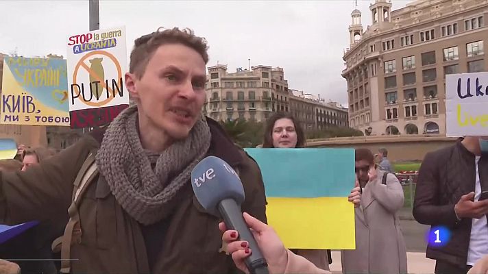 L'Informatiu - Els familiars ucraïnesos pateixen en la distància