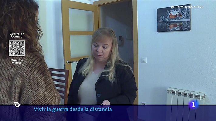 Telediario 1 - Los rusos que viven en España esperan que la paz se restablezca cuanto antes