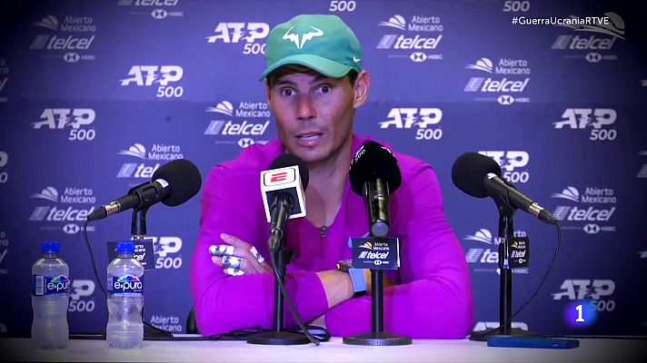 Telediario 1 - Medvedev estrena su oficioso número 1 ante Nadal