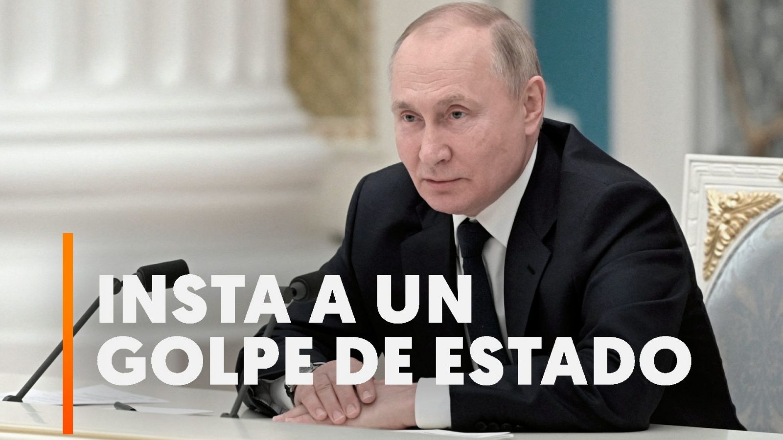 Putin llama al Ejército de Ucrania a dar un golpe de Estado