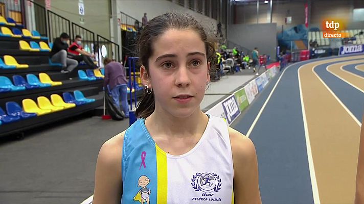Atletismo - La atleta Xela Martínez, de 16 años, causa sensación