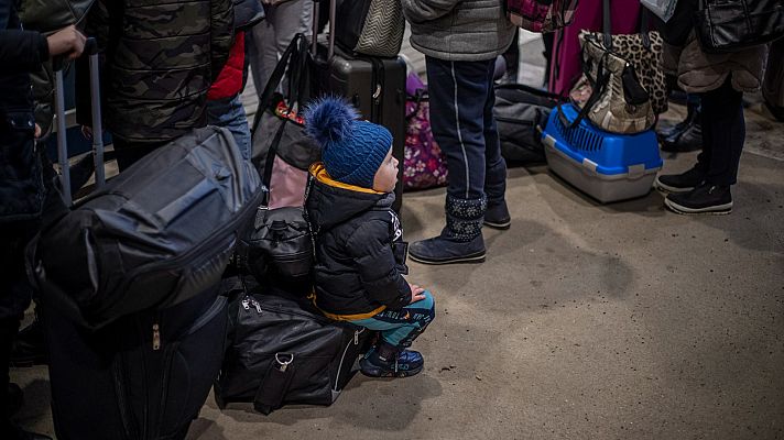 Las familias de acogida se vuelcan con los niños ucranianos: "Vamos a hacer lo imposible por ayudarles"