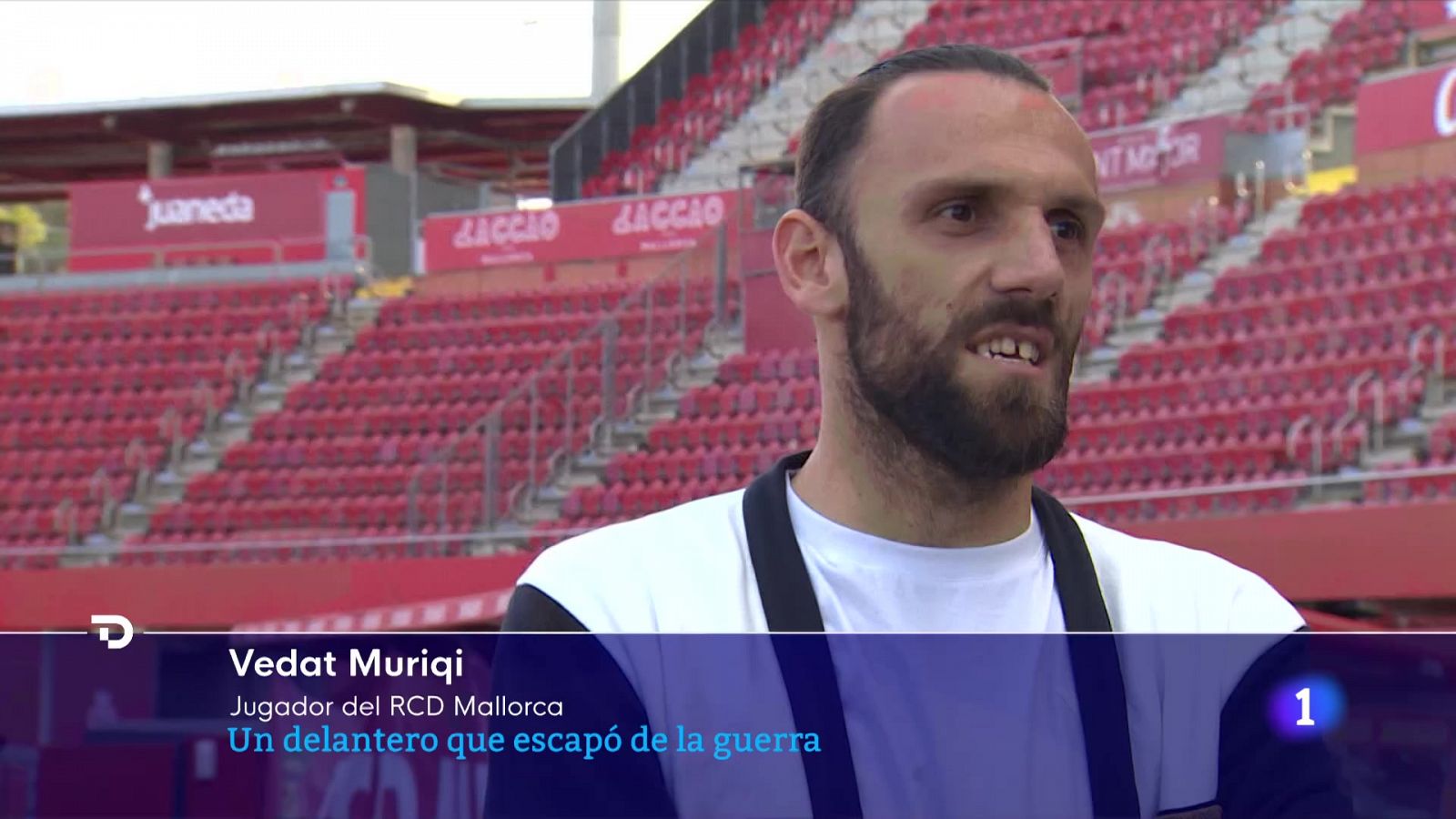 Muriqi, jugador kosovar del Mallorca: "La guerra es lo peor"