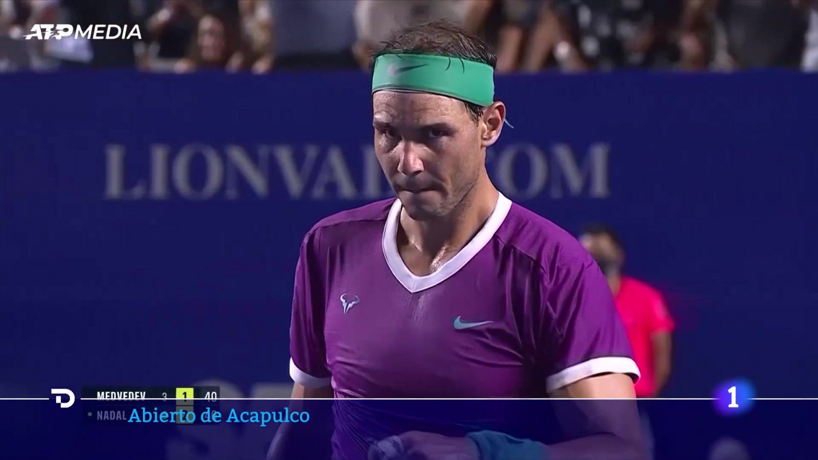 Nadal, a un paso del título en Acapulco tras ganar a Medvedev -- Ver ahora