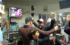 Fiesta en Canaletas y en Rabat tras el 'clásico'
