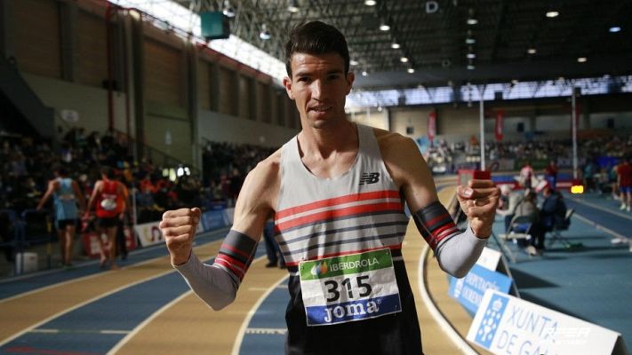 Atletismo - Mechaal gana el 1.500 y firma otro doblete en pista cubierta