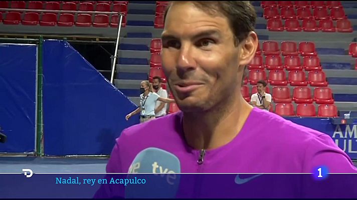 Telediario Fin de Semana - Nadal: "Estoy muy agradecido a la vida por esta oportunidad"