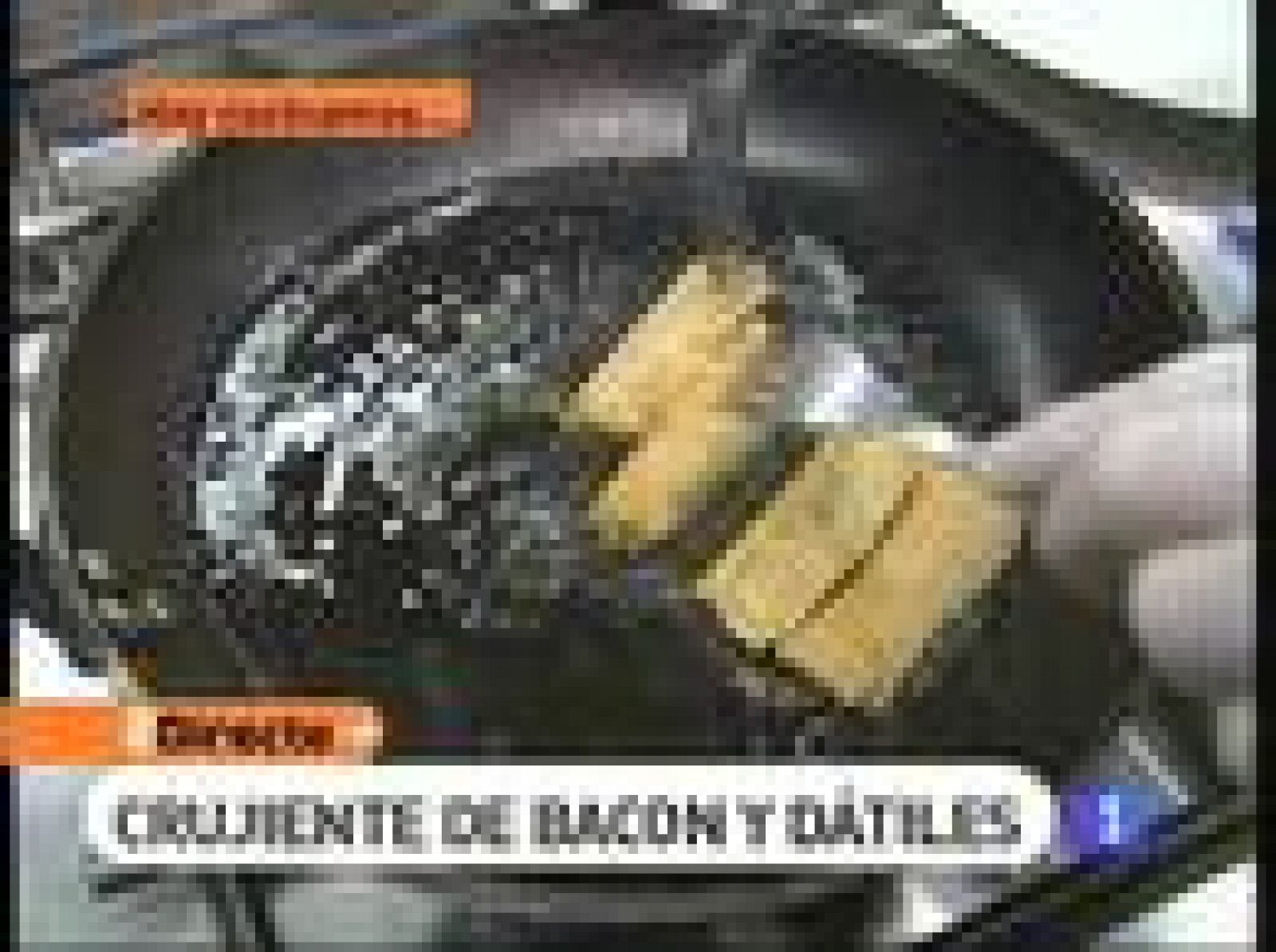 España Directo - Crujiente de bacón y dátiles - RTVE Cocina | Ver