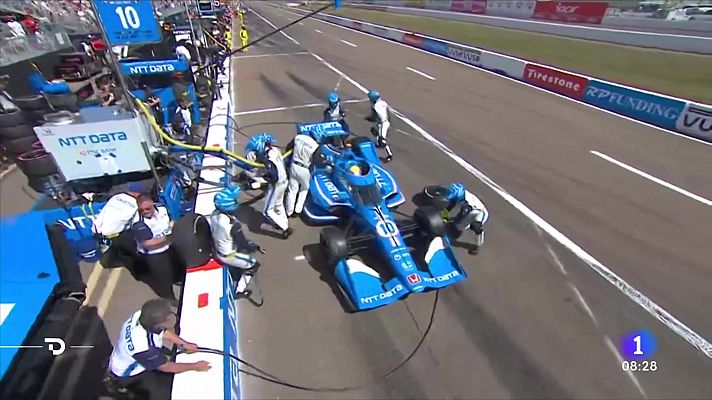 Espectacular remontada de Álex Palou en el arranque de la IndyCar 2022