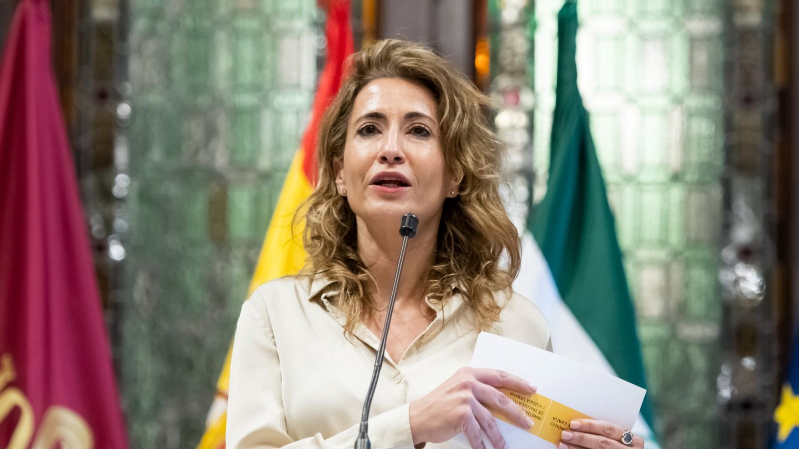 Raquel Sánchez espera que se apliquen al "espacio marítimo" las mismas restricciones a Rusia que en el espacio áereo