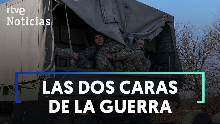 Las dos caras de la guerra de Ucrania se cruzan en la frontera polaca