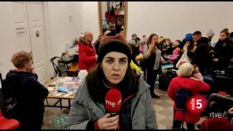 RNE en la frontera polaca | Un antiguo palacete como centro de atención  - Escuchar ahora