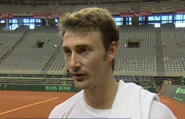  - Nadal y Ferrero prueban el Palau