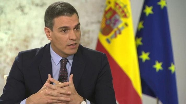 Telediario 2 - Sánchez asegura que Ucrania tiene "vocación europea" pero recuerda que el proceso para entrar en la UE es "largo"
