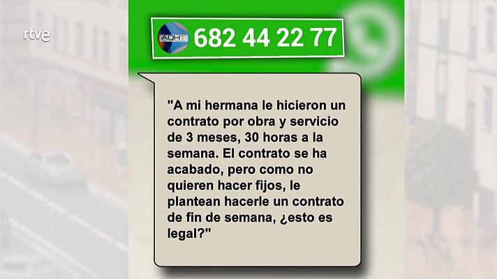 Aquí hay trabajo - Cuando es legal un contrato temporal