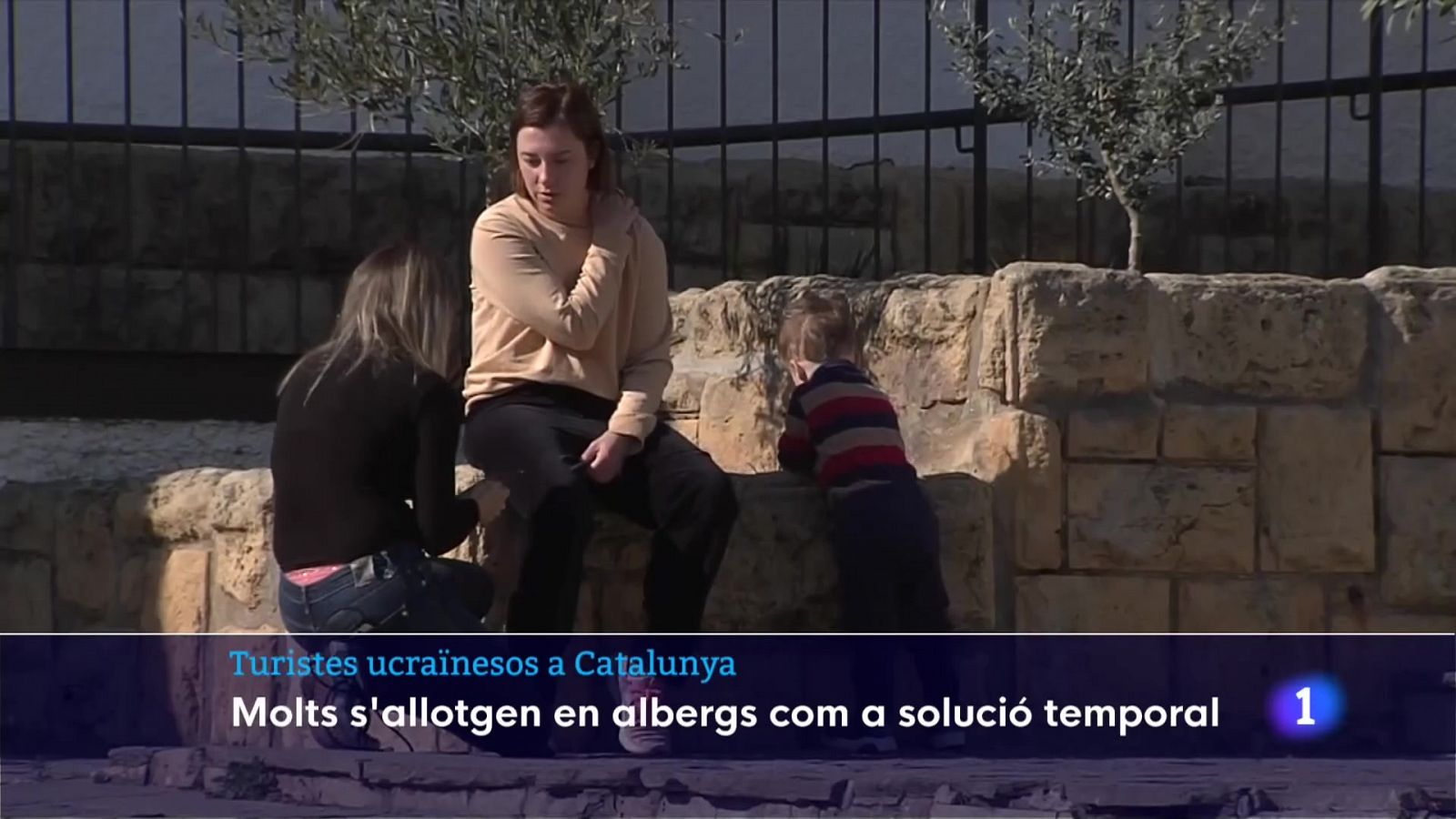 Els ucraïnesos atrapats a Catalunya s'allotgen en albergs 