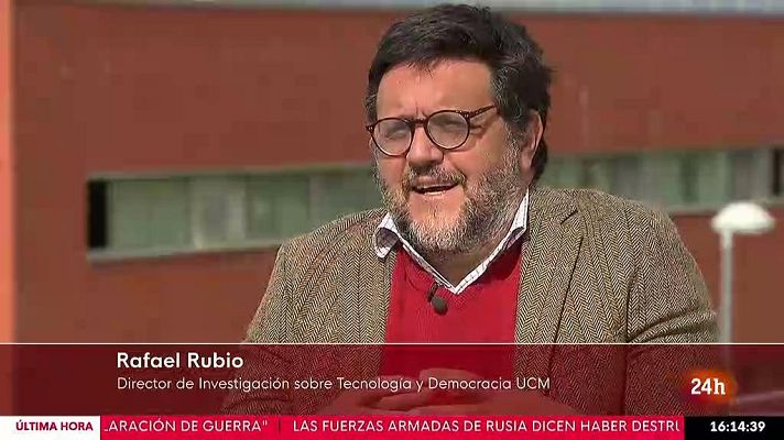 Parlamento - Rafael Rubio, experto en desinformación