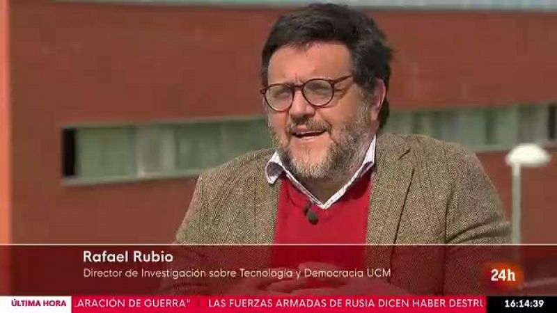 Parlamento - La entrevista - Rafael Rubio, experto en desinformación - 26/02/2022