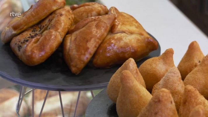 Nos comemos el Carnaval de Brasil: Coxinhas y sfijas