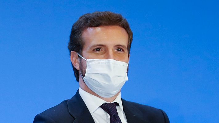 Telediario 1 - Casado promete "lealtad" a Feijóo y lamenta la "reacción" en su contra en el PP: "Creo que no la merezco"