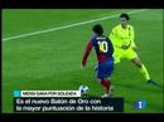 Messi, Balón de Oro por goleada