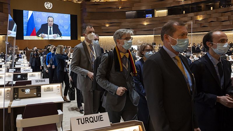 Boicot diplomático en la Conferencia de Desarme durante el turno del ministro ruso de Asuntos Exteriores 