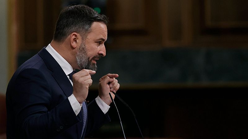 Abascal dice a Sánchez que "no es ejemplo de unidad" y asegura que "no está capacitado para liderar a España"