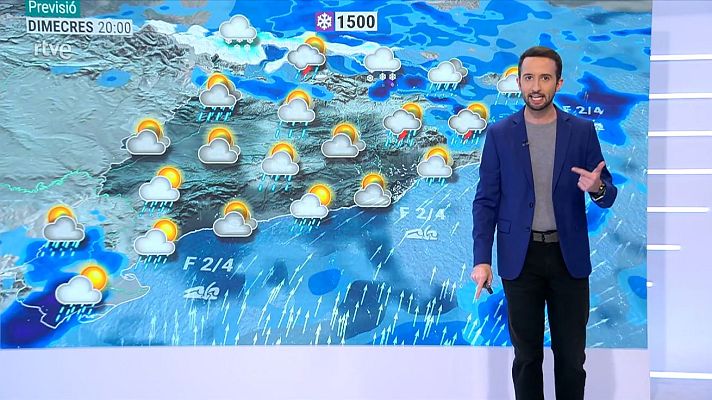 El temps - Tornen les pluges, després de moltes setmanes