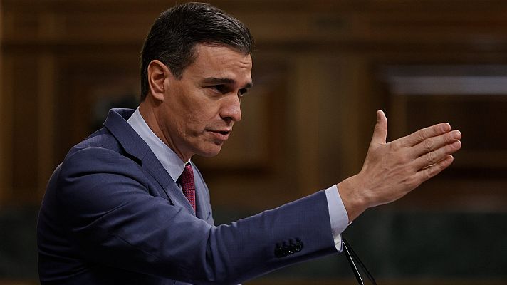 Telediario 1 - Sánchez rectifica y anuncia que enviará armamento directamente a Ucrania