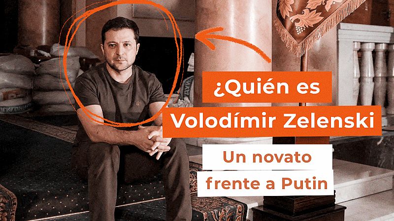 Volodímir Zelenski: de actor a presidente de Ucrania enfrentado a Putin