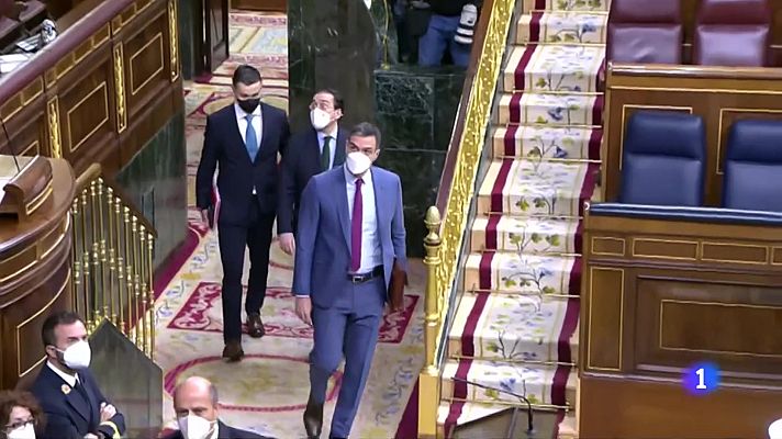 L'Informatiu - Pedro Sánchez anuncia l'enviament d'armament a Ucraïna