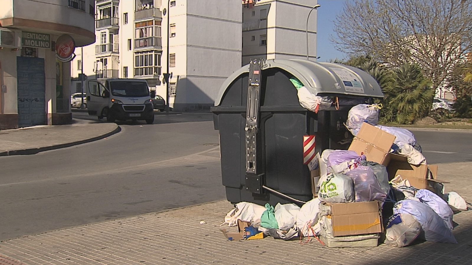 Huelga en la recogida de basura - Ver ahora