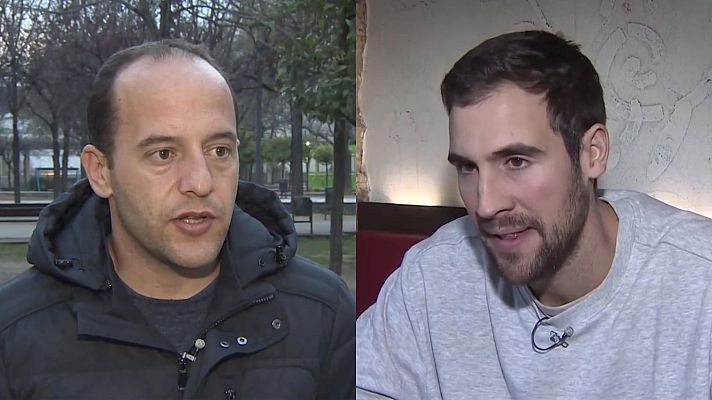 Telediario 2 - Carlos Molina y Lluis Cortés: huir de la guerra en Ucrania