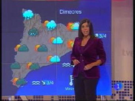 L'Informatiu - El temps migdia - 01/12/09