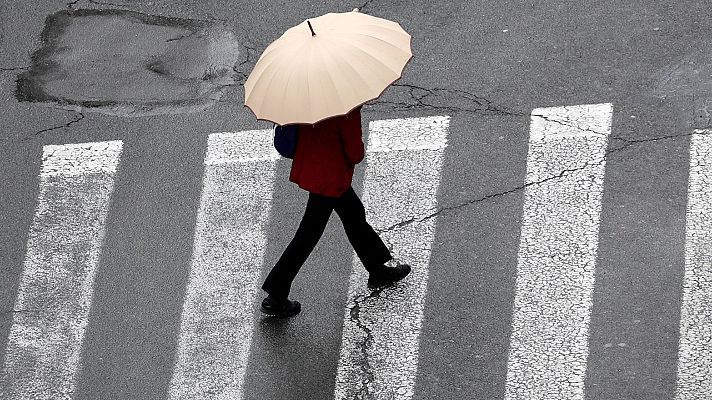 El tiempo - Un frente atlántico dejará precipitaciones casi generalizadas
