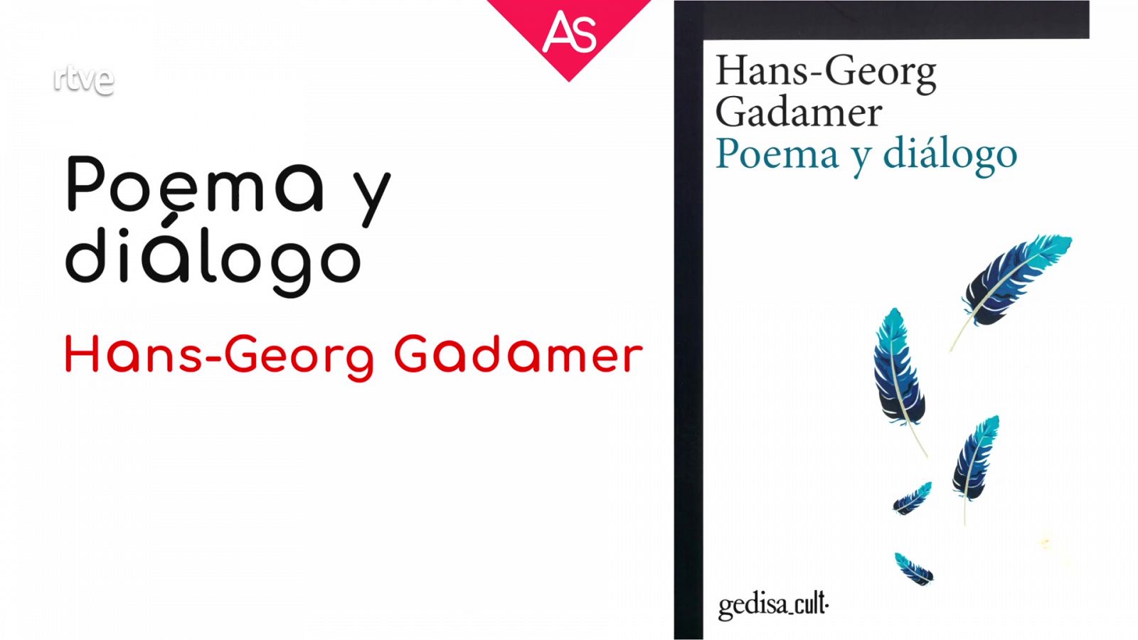 Reseñamos 'Poema y diálogo' (2022), de Hans-Georg Gadamer