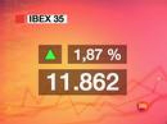 El Ibex sube un 1,87%