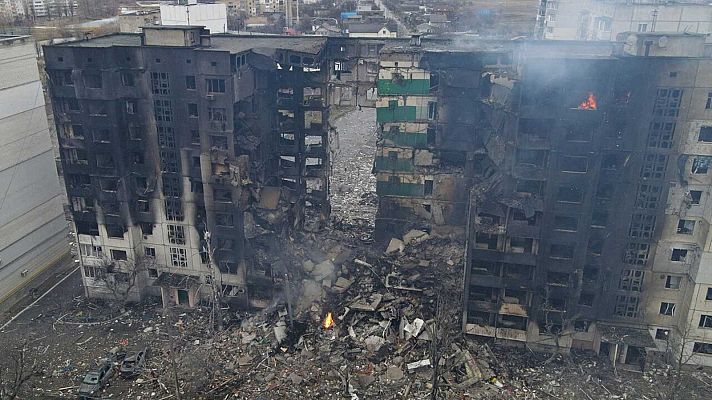 Telediario 1 - Rusia continúa la ofensiva para controlar el sur de Ucrania