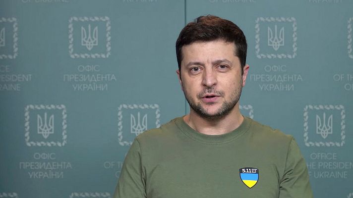 Telediario 1 - Zelenski, el héroe inesperado