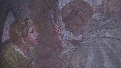 Una exposicin rene los frescos de Carracci en una capilla construida en el Museo del Prado