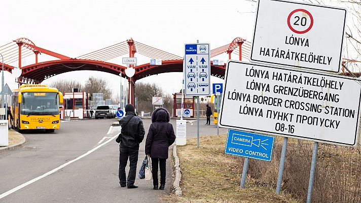 Un centenar de Españoles sigue en Ucrania