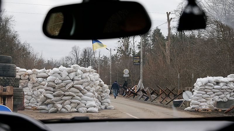La guerra en Ucrania y la odisea de llegar a la frontera