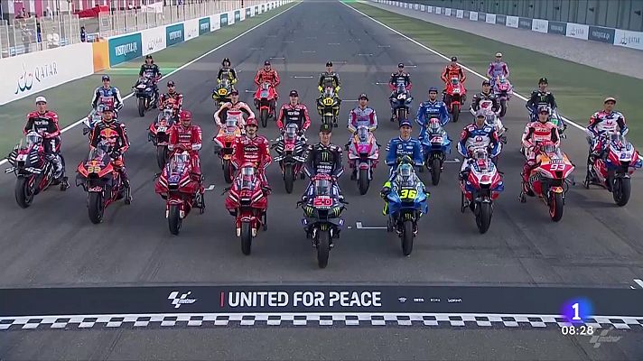 Telediario Matinal - El Mundial de MotoGP se pone en marcha en Catar