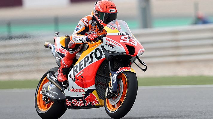 Telediario 1 - Márquez vuelve a sonreír en los primeros entrenamientos