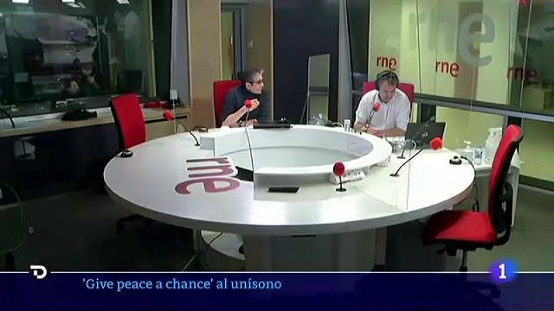 'Give Peace a chance', de Lennon, suena en las radios europeas para pedir la paz en Ucrania