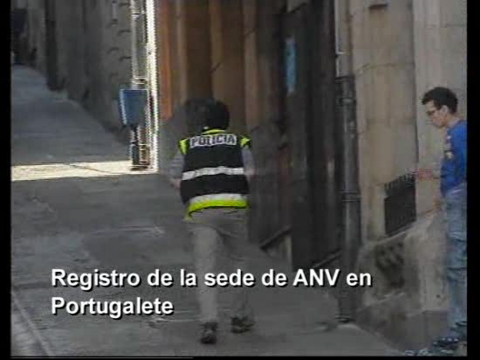 Registro de la sede de ANV en Portugalete