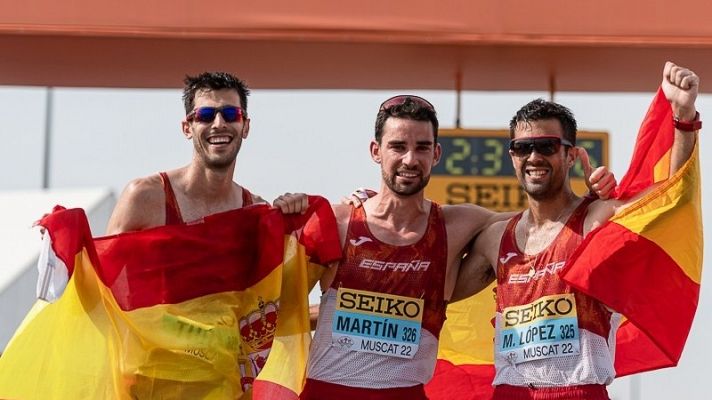 España, campeona del mundo de 35km marcha