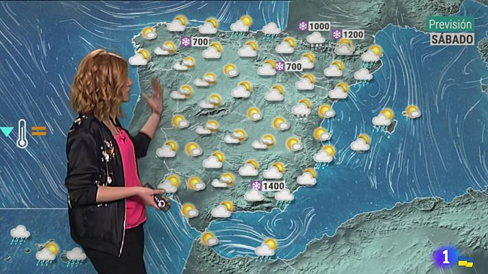 Descenso de las temperaturas, con heladas y nevadas