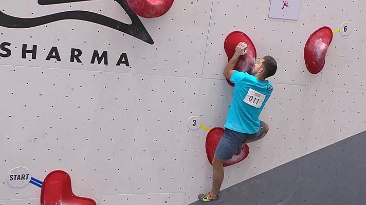 Test Copa del Mundo. Final Boulder Masculina