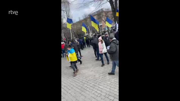  - Protestas en Jersón 5-3-22